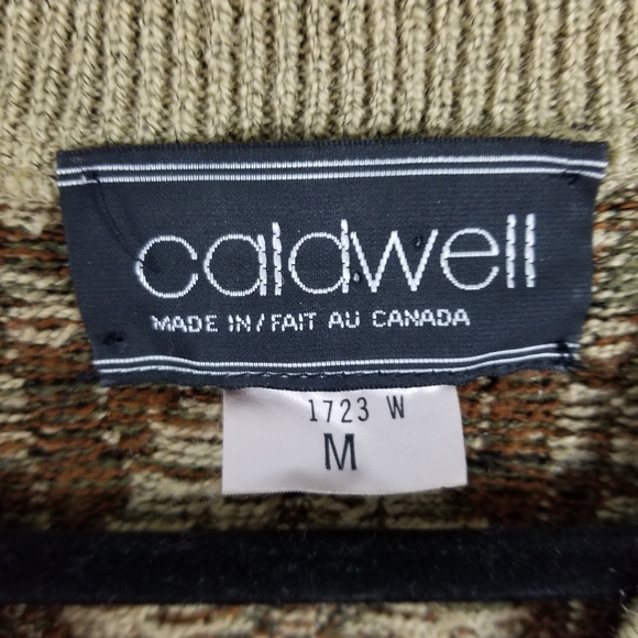 CALDWELL OF CANADA | vintage mohair wool grandpa sweater - Picture 6 of 7